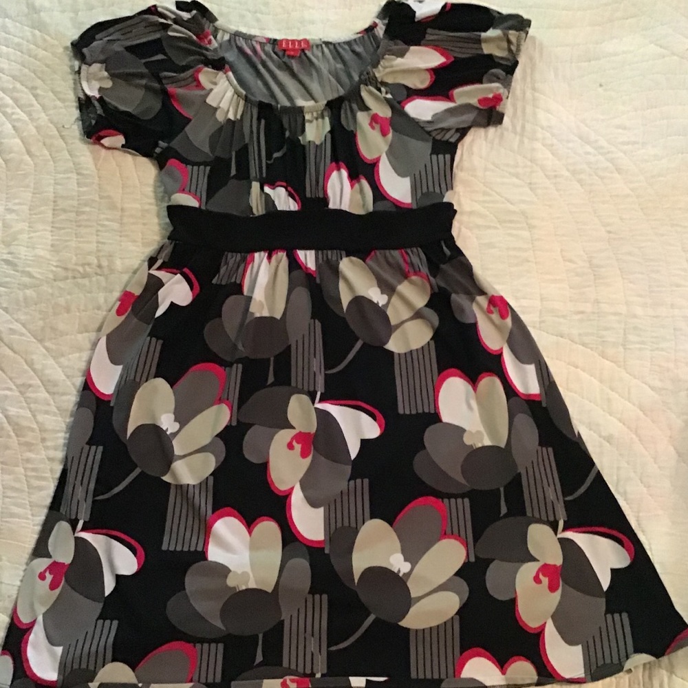 Cute Black and Pink Dress